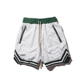 Men Sports Shorts Fitness Basketball Running Loose White Shorts